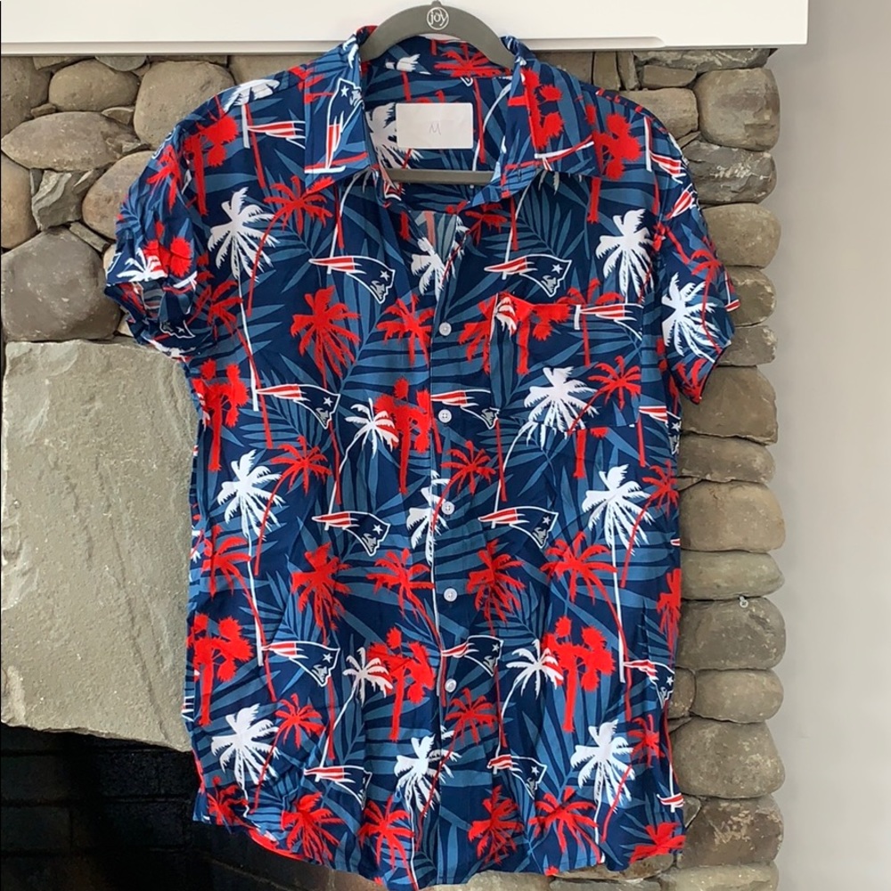 Patriots unisex rayon Hawaiian shirt
